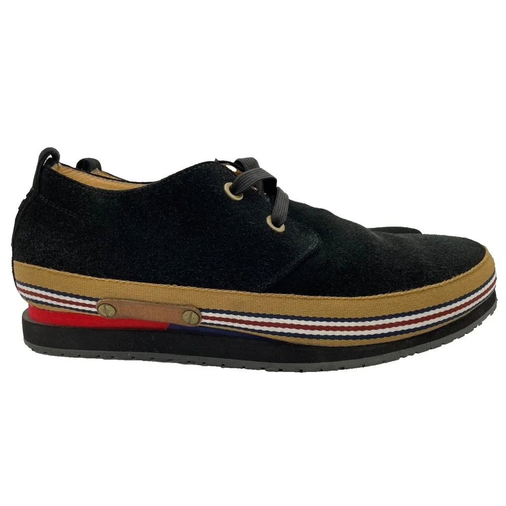 Pre-owned BaBiDiEr Suede Shoes Black 4VS